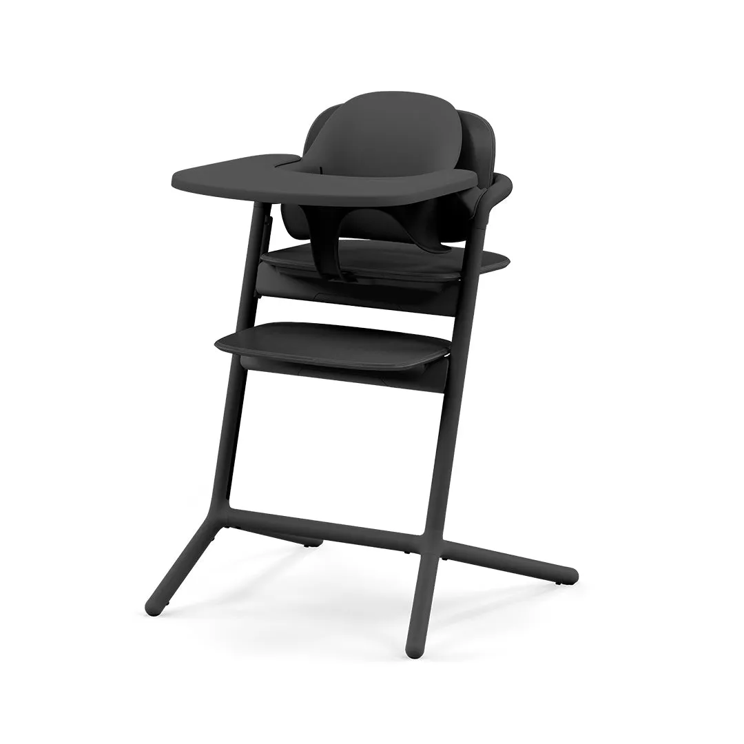 CYBEX LEMO 3-in-1 Highchair Set - Stunning Black