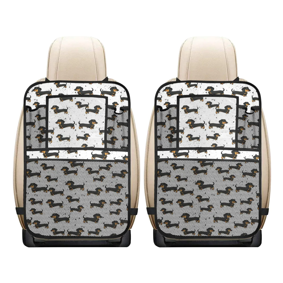 Dachshund Car Seat Back Organizer - (2 Pack)