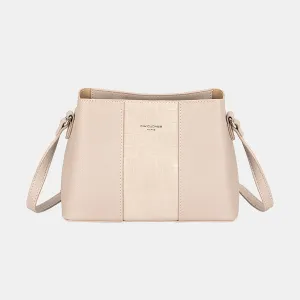 David Jones PU Leather Crossbody Bag