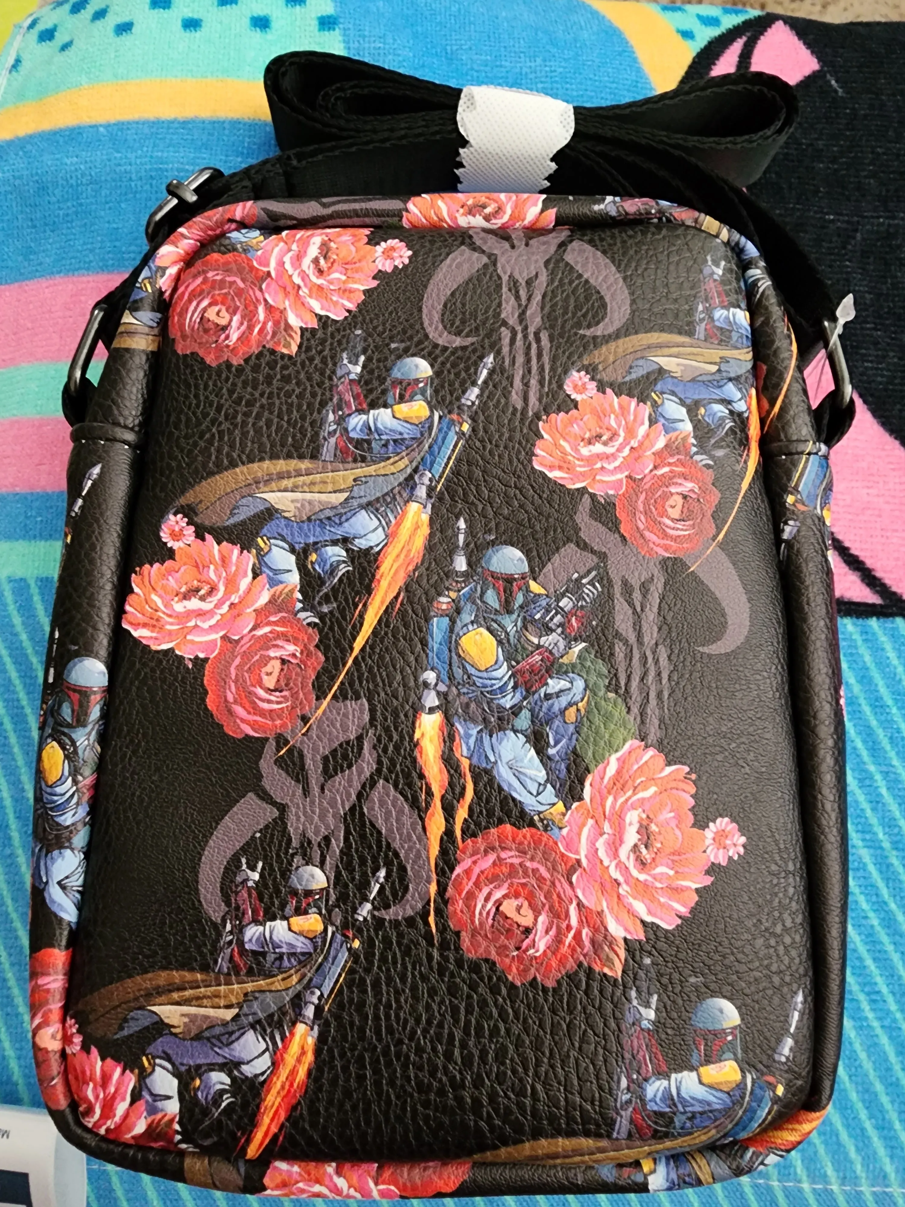 Disney Mandalorian Bobo Fett Crossbody Bag