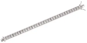 Double Tennis Bracelet