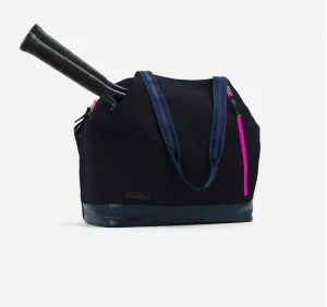 Doubletake London Tennis Tote - Navy/Fuscia