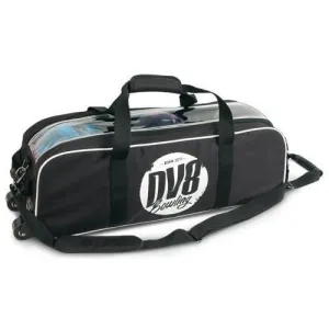 DV8 Tactic Triple Tote Bowling Bag Black