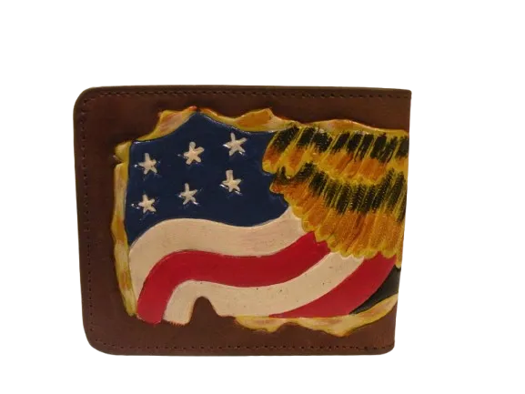 Eagle with Flag Wallet