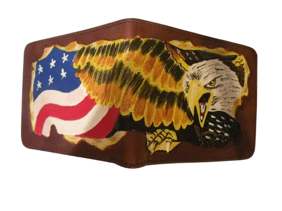 Eagle with Flag Wallet