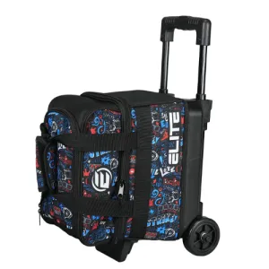 ELITE Basic Single Roller Bowling Graffiti Bowling Bag