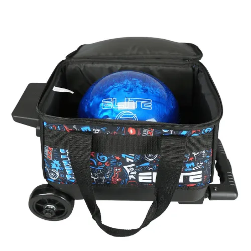 ELITE Basic Single Roller Bowling Graffiti Bowling Bag