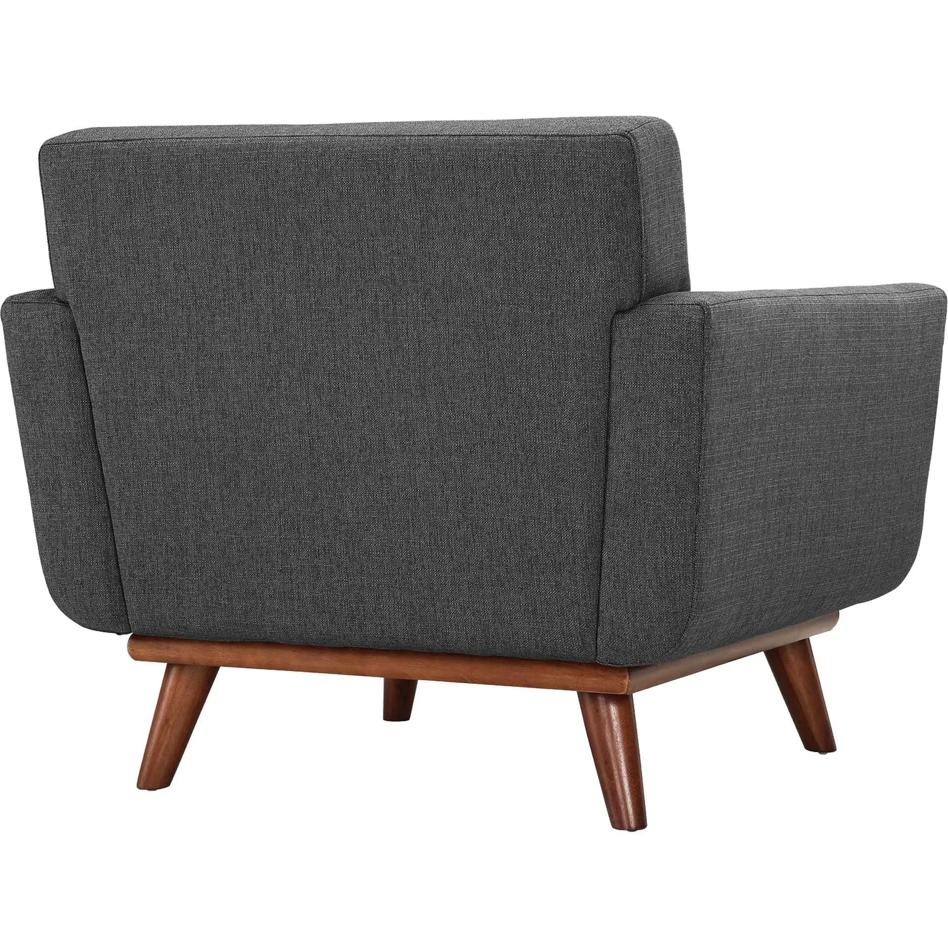 Emory Upholstered Armchair Gray