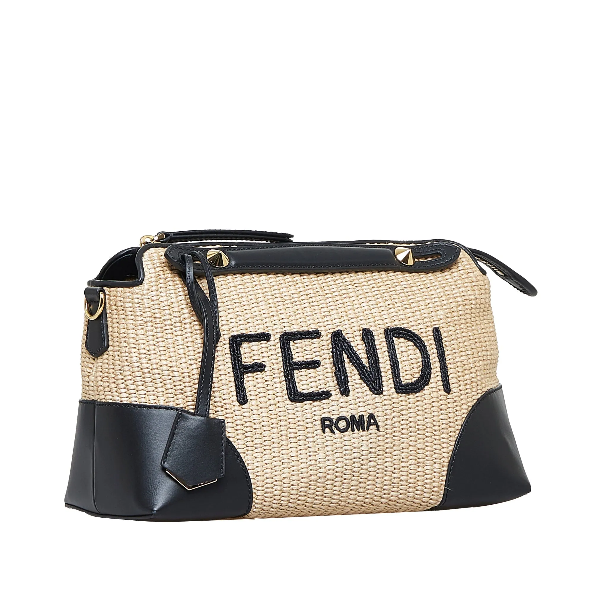 Fendi By The Way Beige Straw