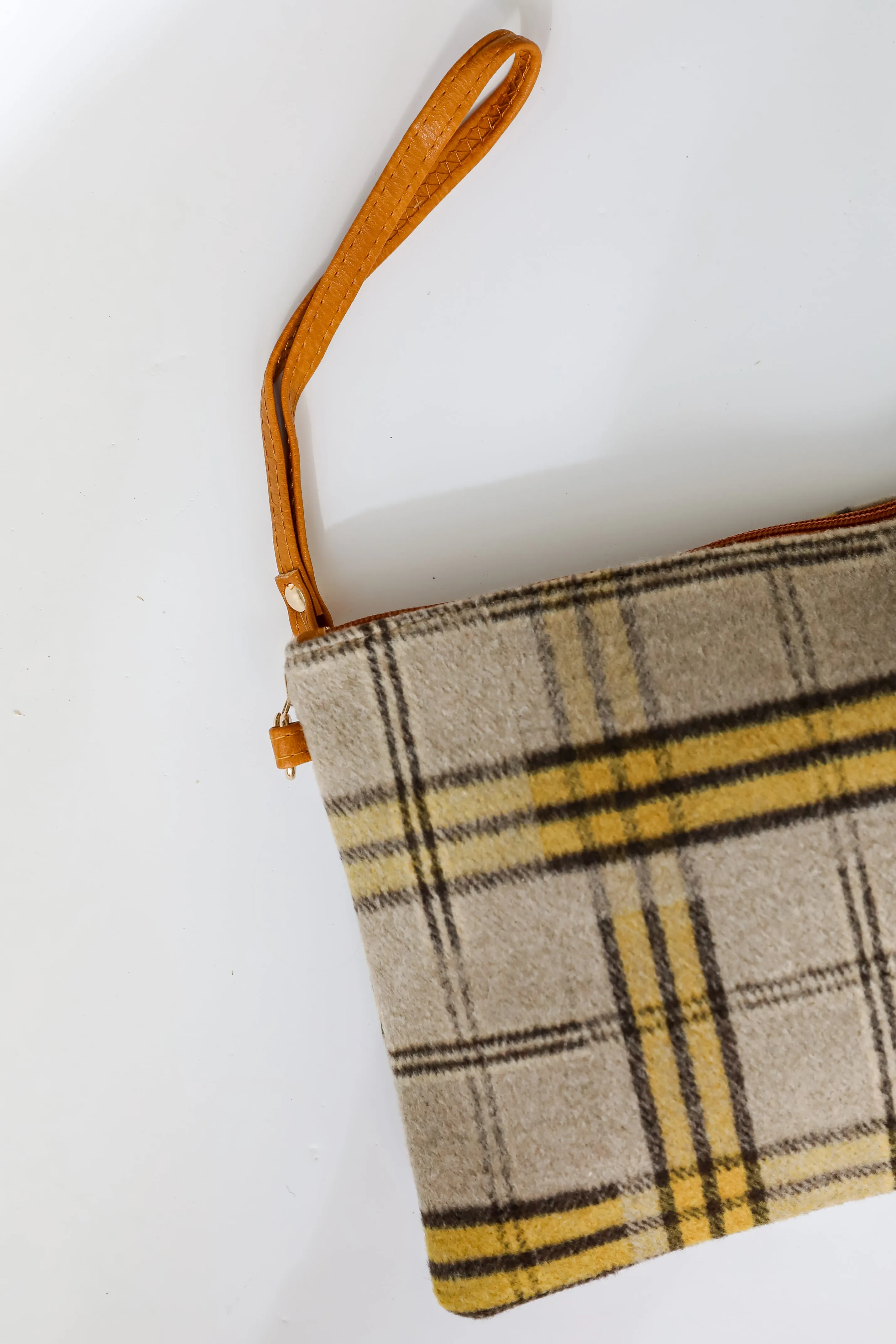 FINAL SALE - Tasteful Aesthetic Plaid Crossbody Bag