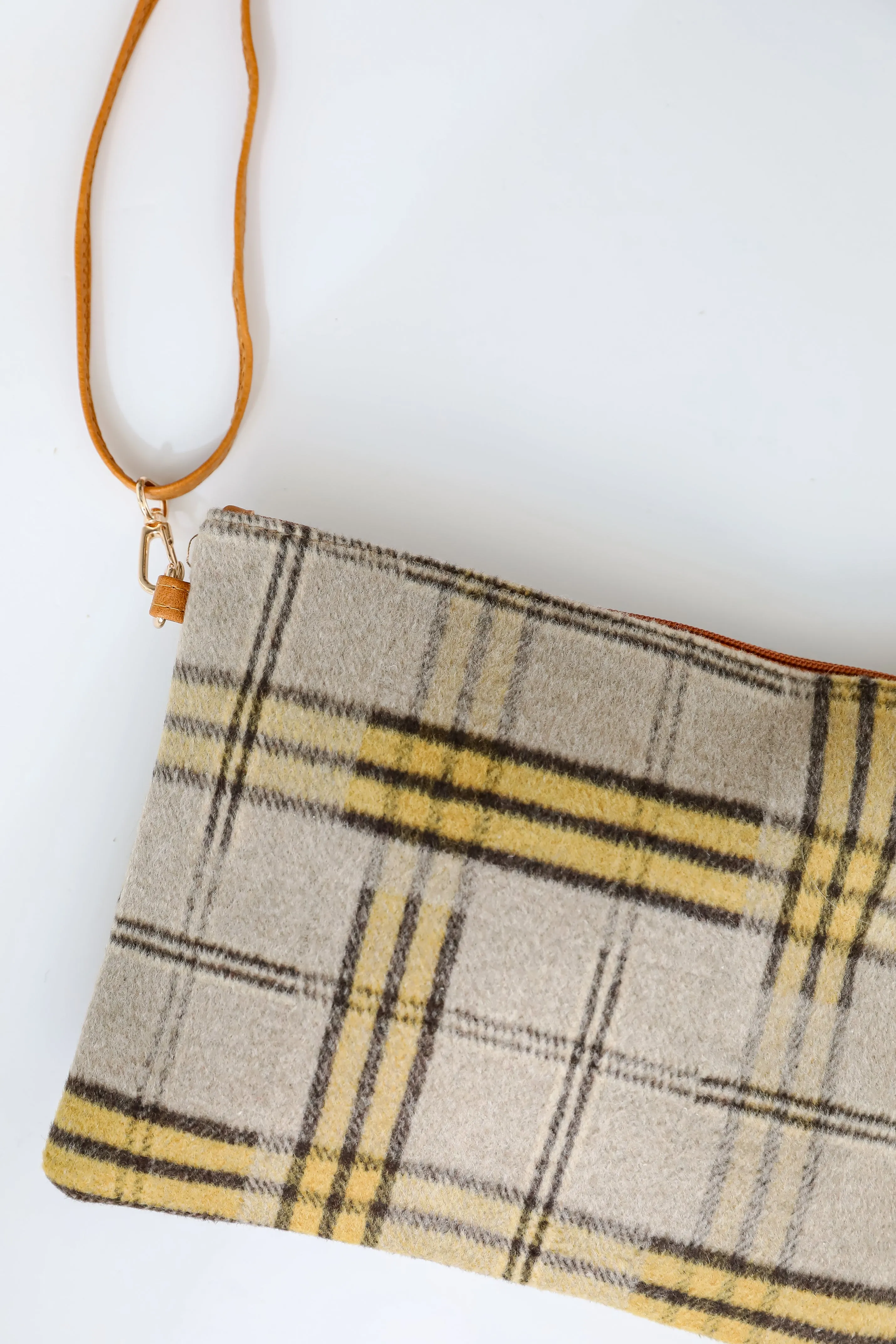 FINAL SALE - Tasteful Aesthetic Plaid Crossbody Bag