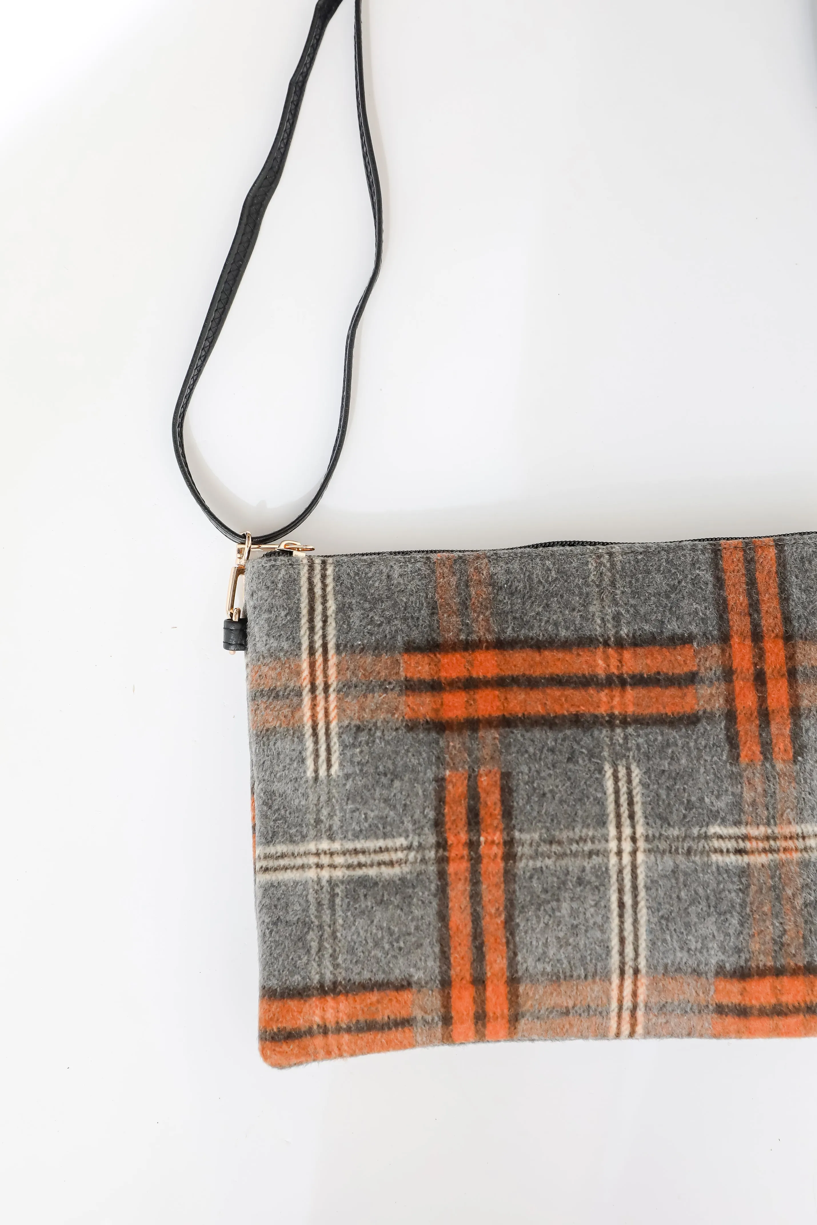 FINAL SALE - Tasteful Aesthetic Plaid Crossbody Bag