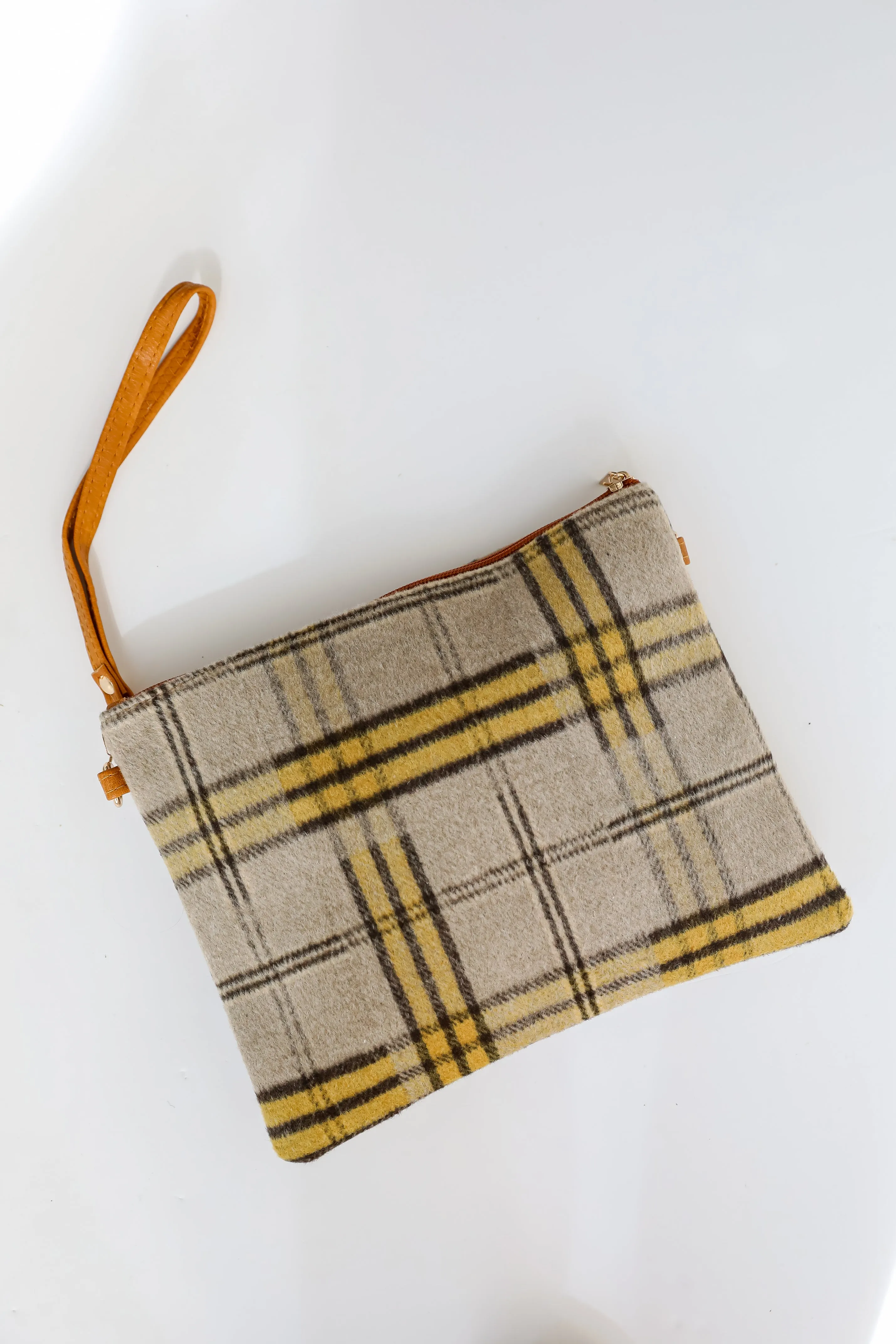 FINAL SALE - Tasteful Aesthetic Plaid Crossbody Bag