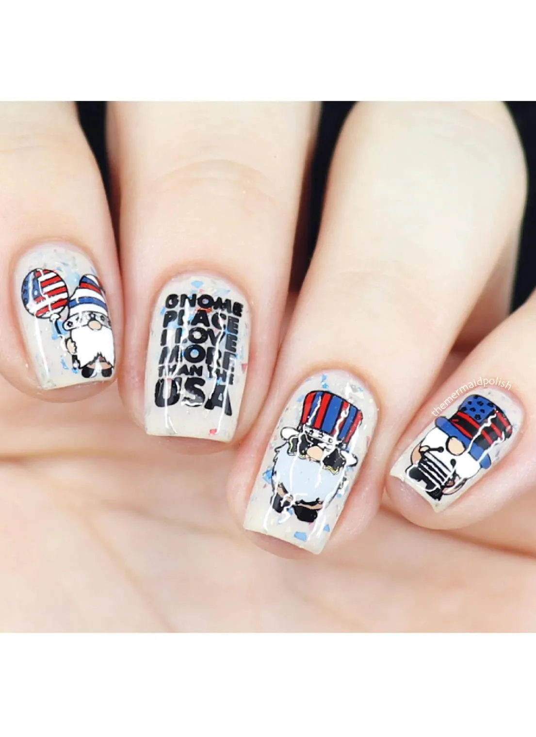 Fourth of July 2- Uber Chic Mini Stamping Plate