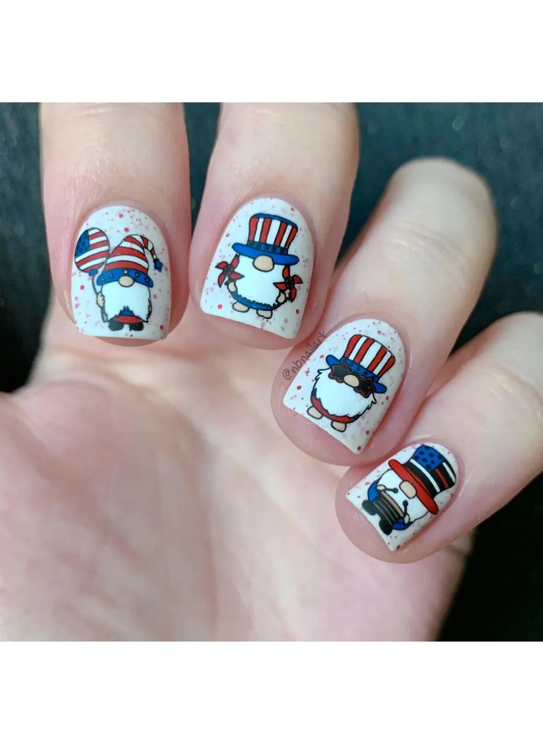 Fourth of July 2- Uber Chic Mini Stamping Plate