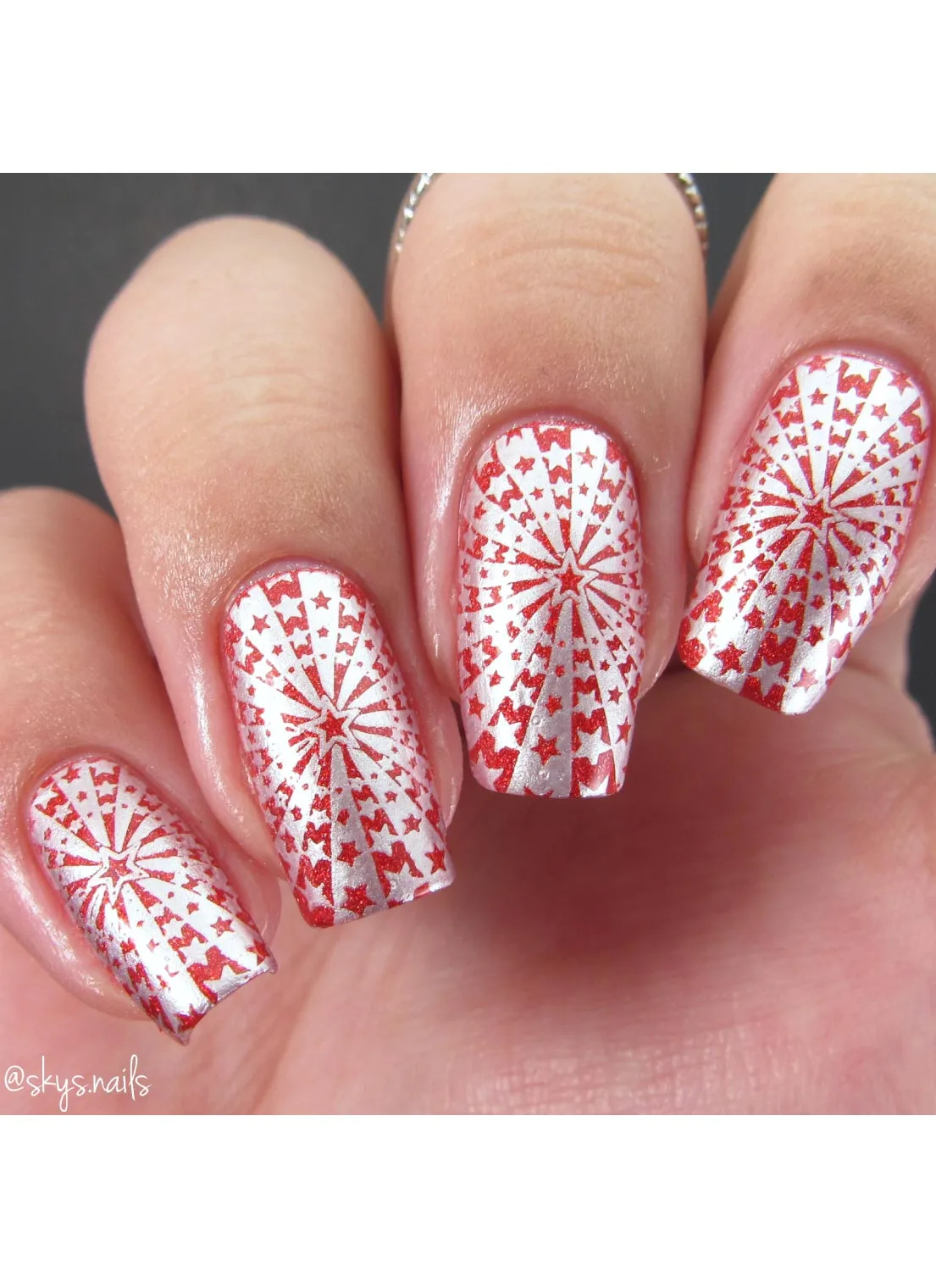 Fourth of July 2- Uber Chic Mini Stamping Plate