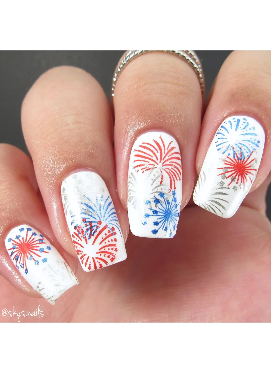 Fourth of July 2- Uber Chic Mini Stamping Plate