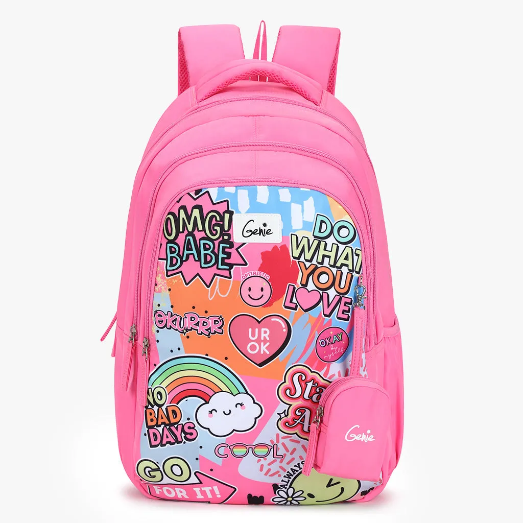 Genie Cool 36L School Backpack With Premium Fabric