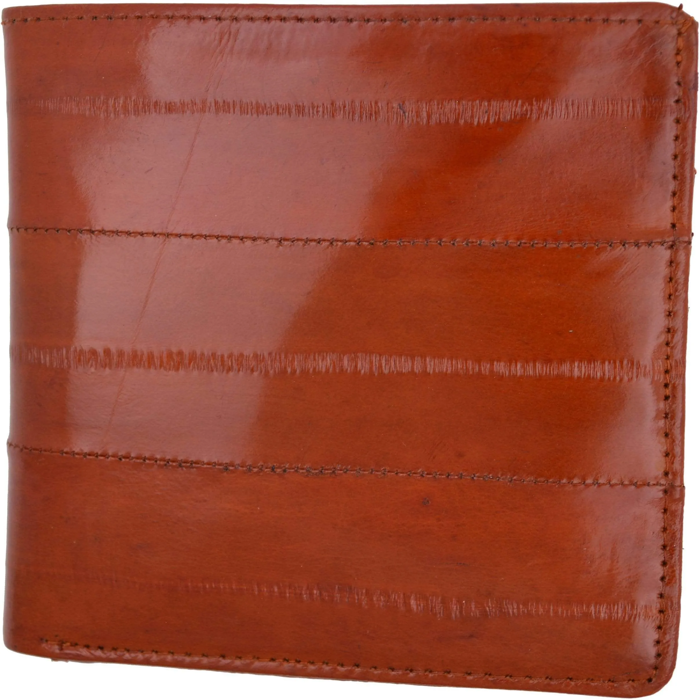 Genuine Eel Skin Bi-fold Mens Hipster Wallet E 711