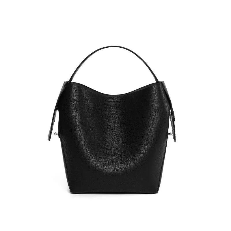 Genuine Leather Versatile Crossbody Bag