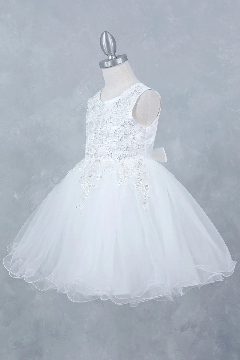 Girls Stunning Tulle and Lace Party Dress 2-12