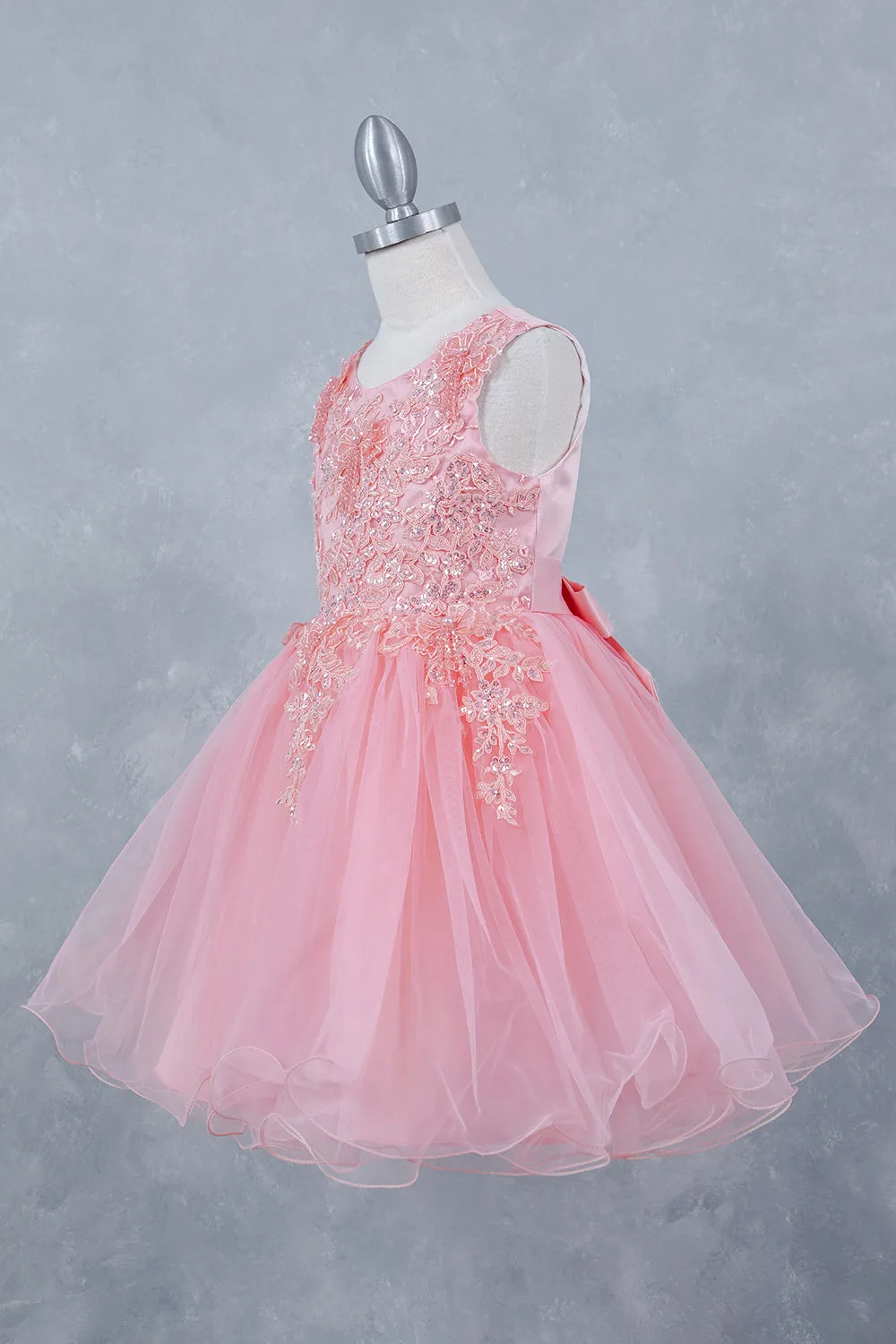 Girls Stunning Tulle and Lace Party Dress 2-12