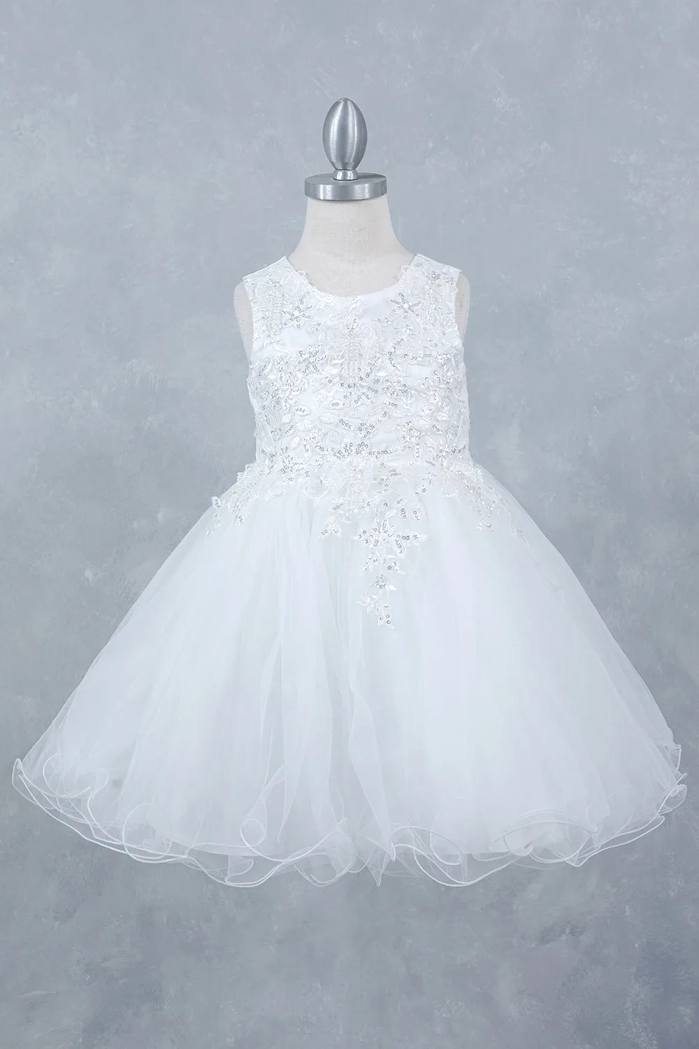 Girls Stunning Tulle and Lace Party Dress 2-12