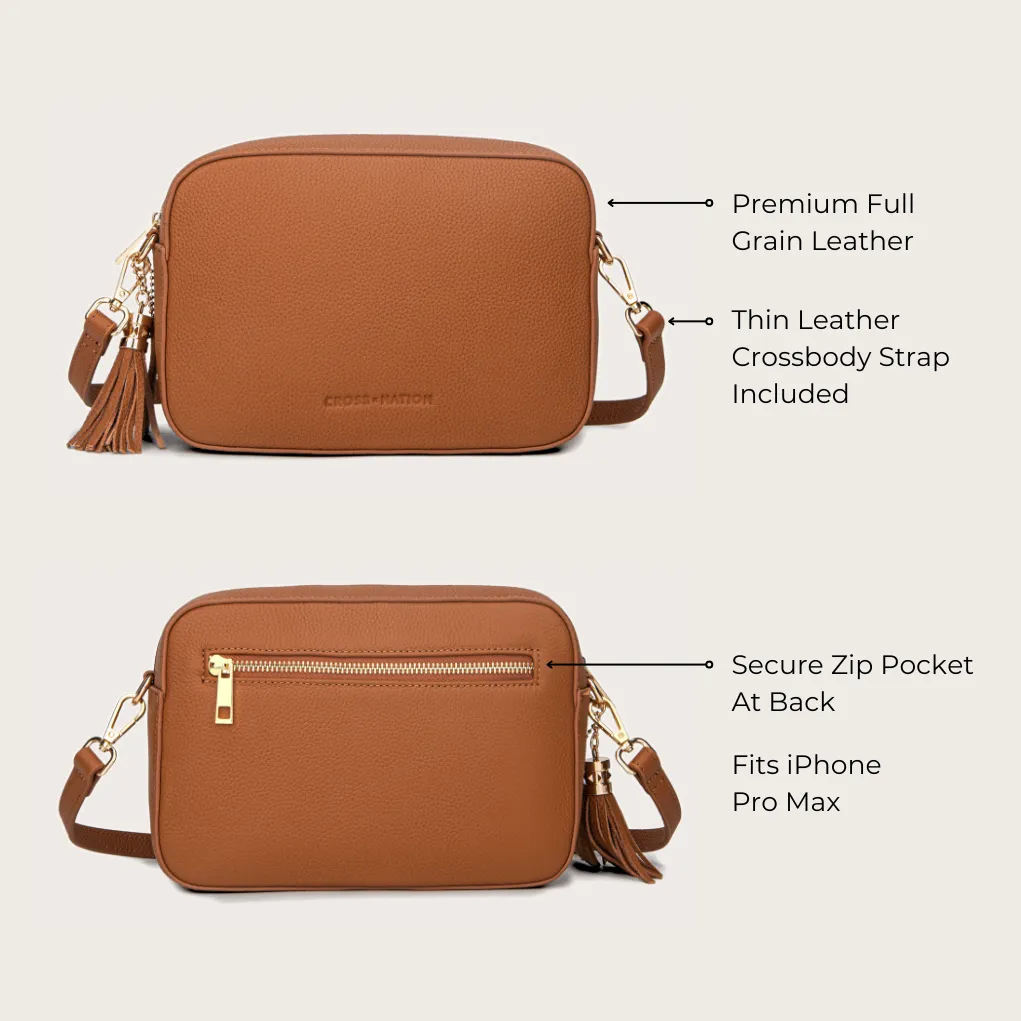 Giselle Bag Tan (5 Straps)