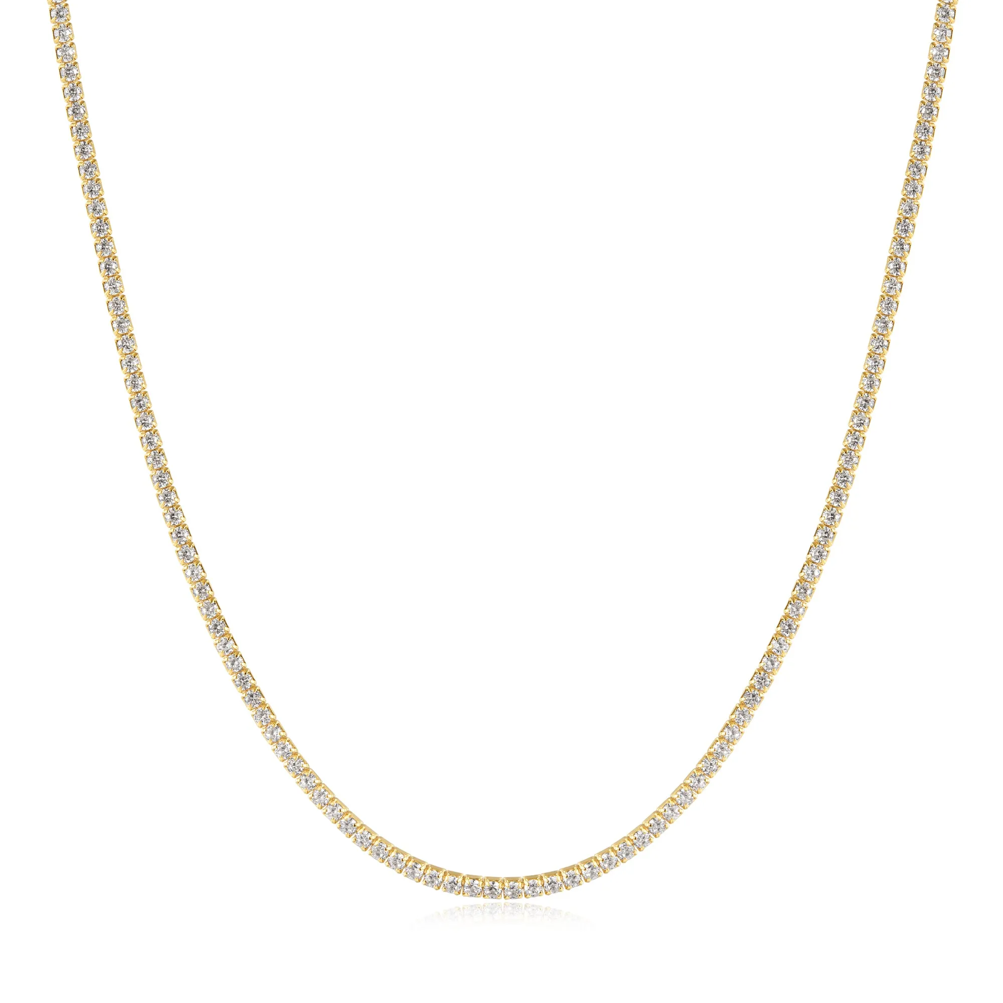 Gold Pavé Necklace