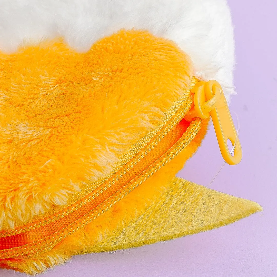 Gudetama Land 10th Anniversary Pouch Plush Charm