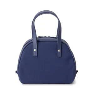 Handbag - Bowling Bag Design / Navy Blue -