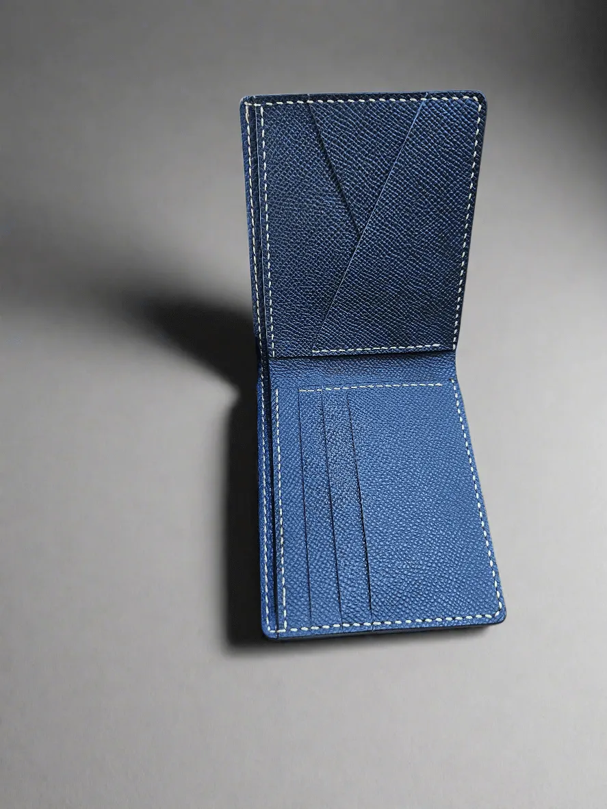 Handmade epsom leather wallet