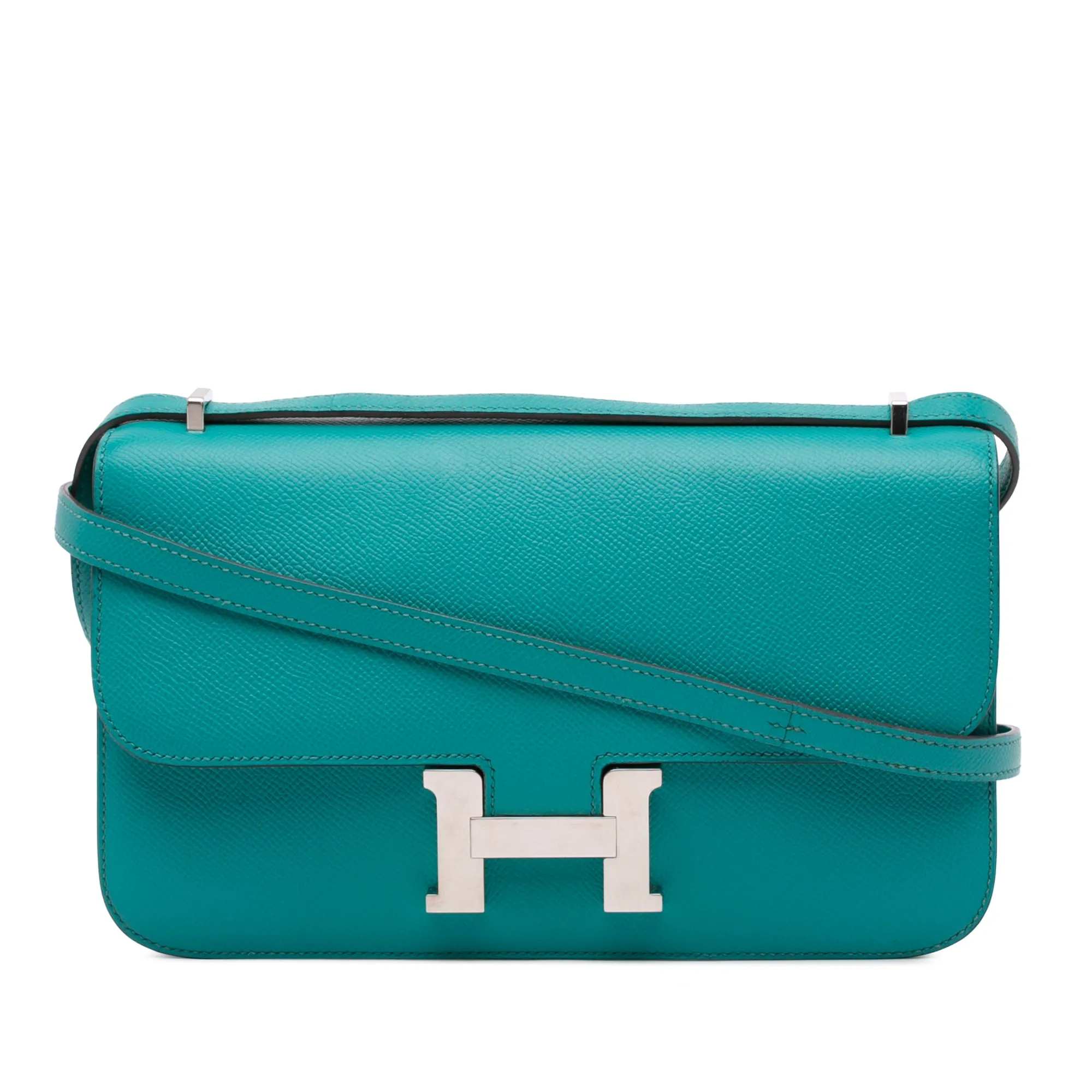 Hermès Epsom Constance Elan 25 Blue