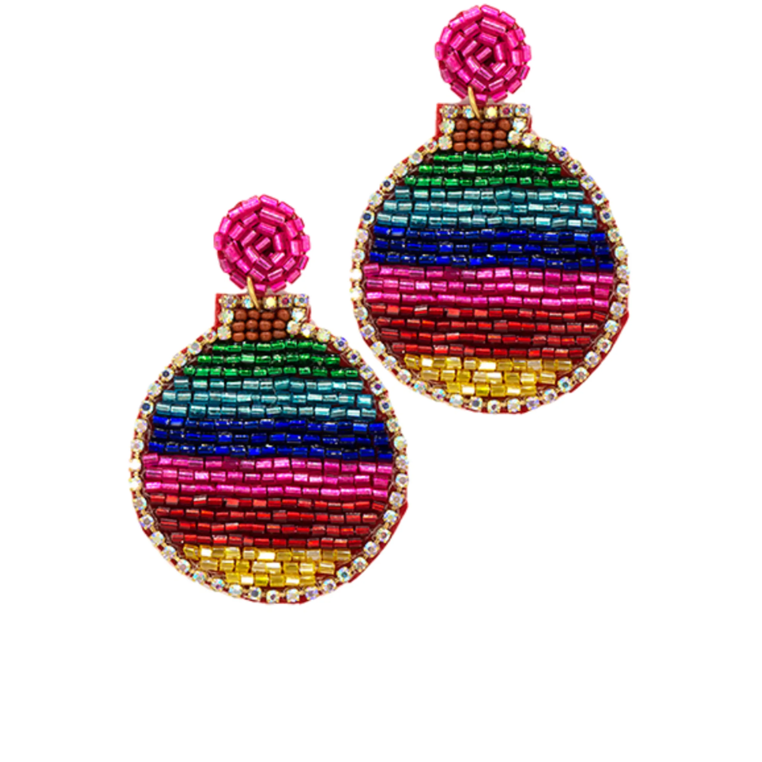 Holiday Bling Ornament Earrings