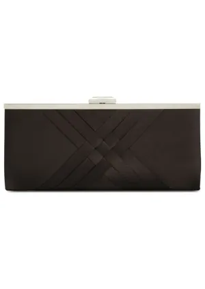 INC International Concepts Womens Kelsie Clutch Purse Bag Black