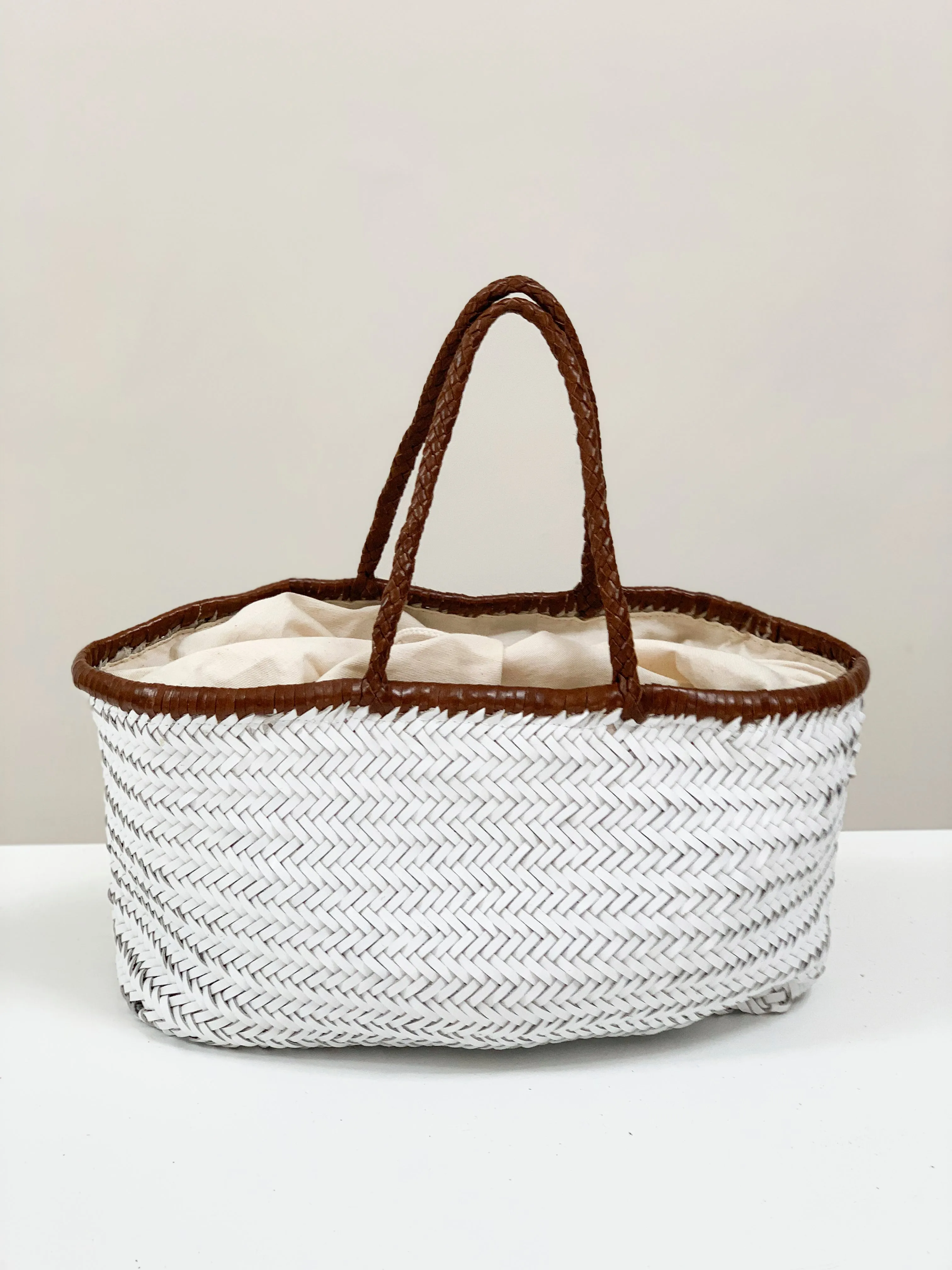 Indie Bicolor bag (White)