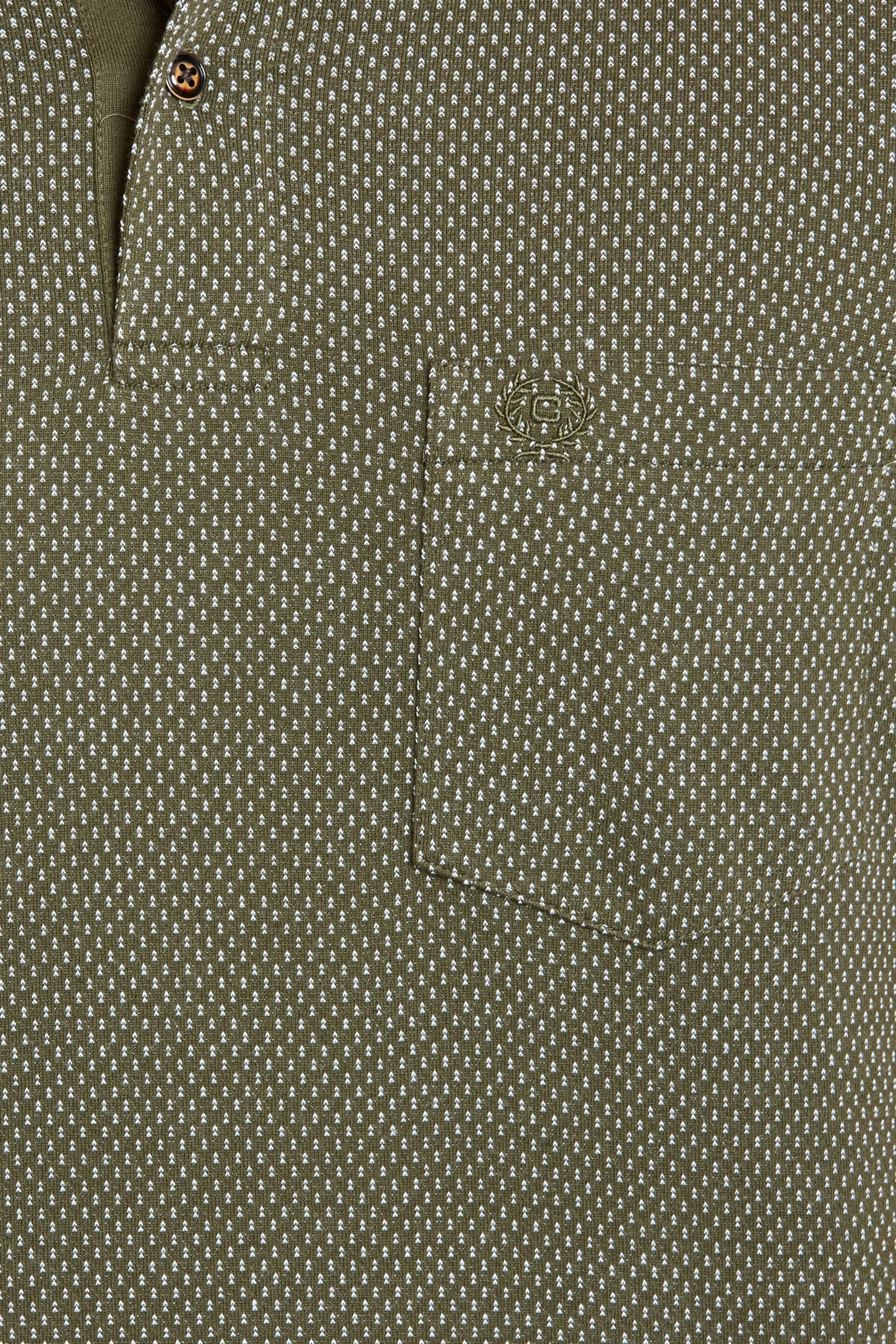 Jacquard Texture Polo