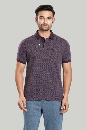 Jacquard Texture Polo