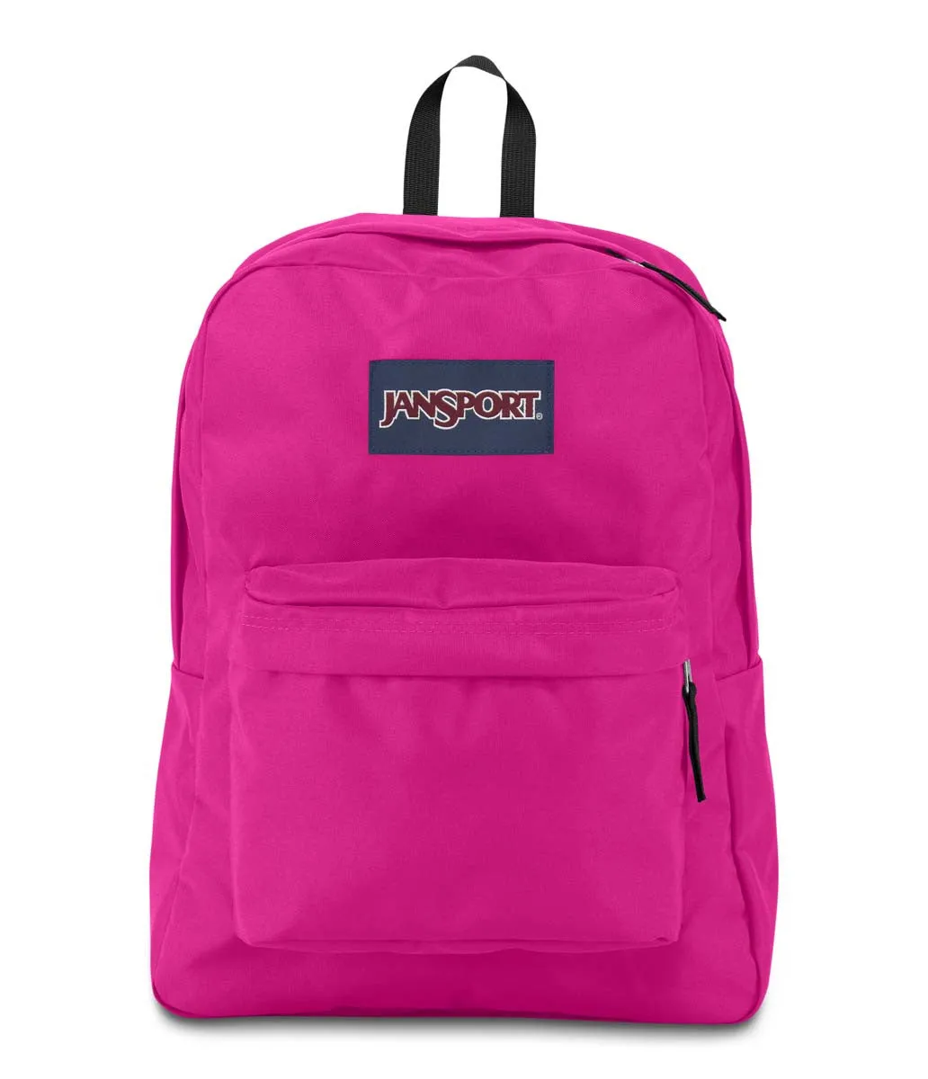 JANSPORT Superbreak Backpack - Cyber Pink