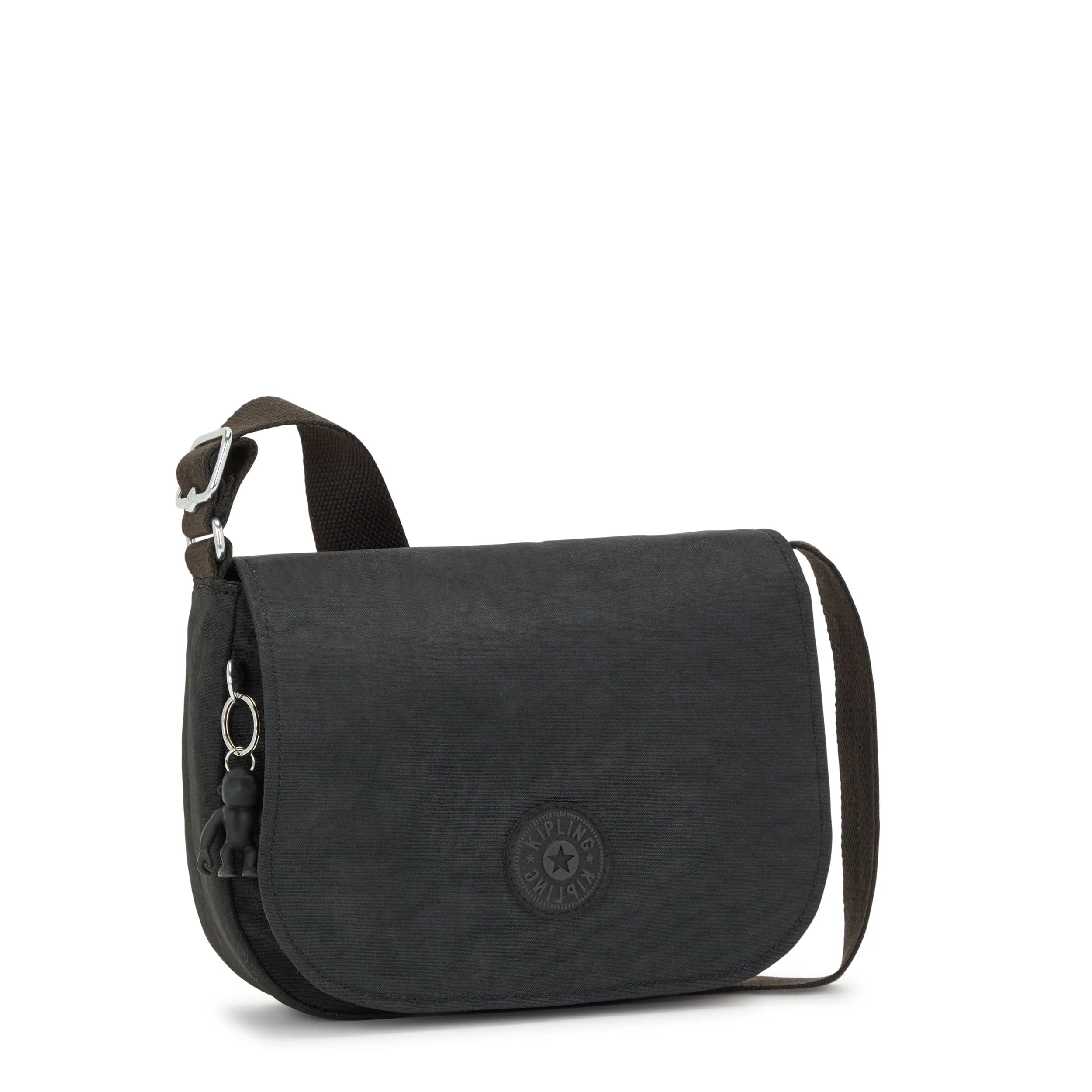 Kipling Loreen M Black Noir Medium Crossbody Bag C2I7729-P39