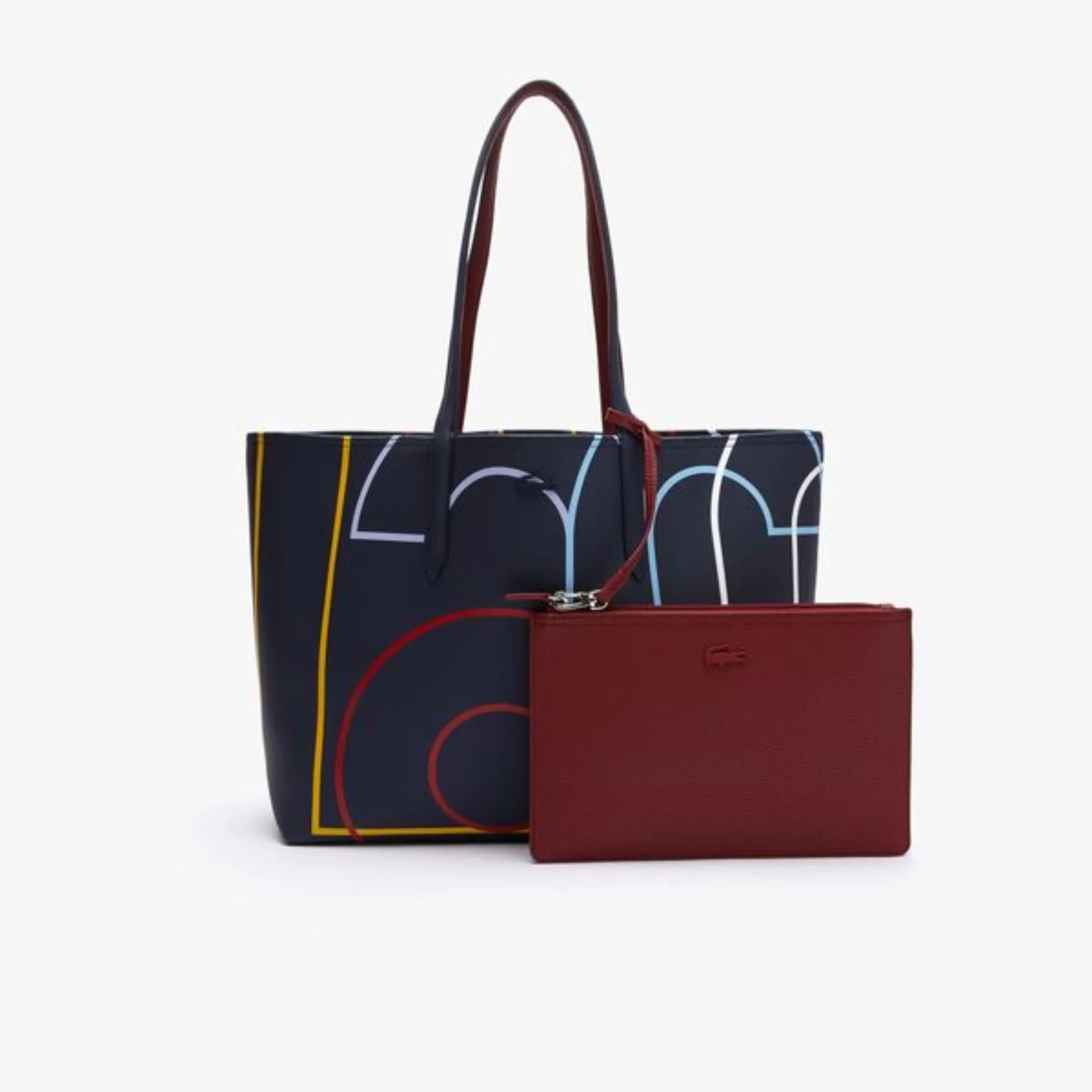 Lacoste Shopping Bag - Mahogany