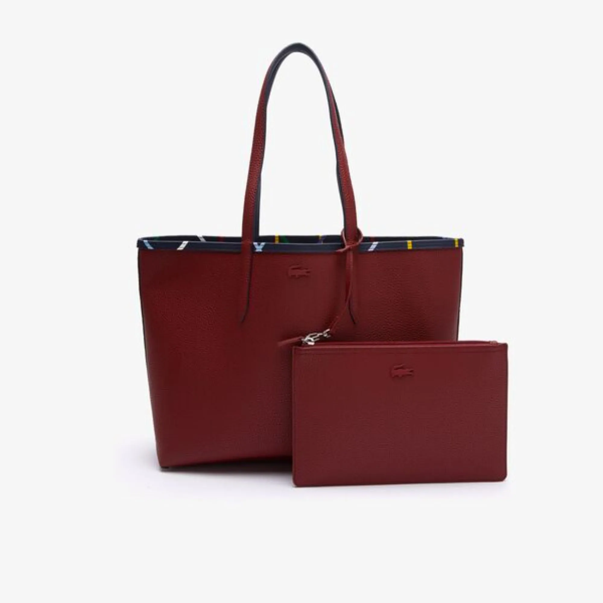 Lacoste Shopping Bag - Mahogany