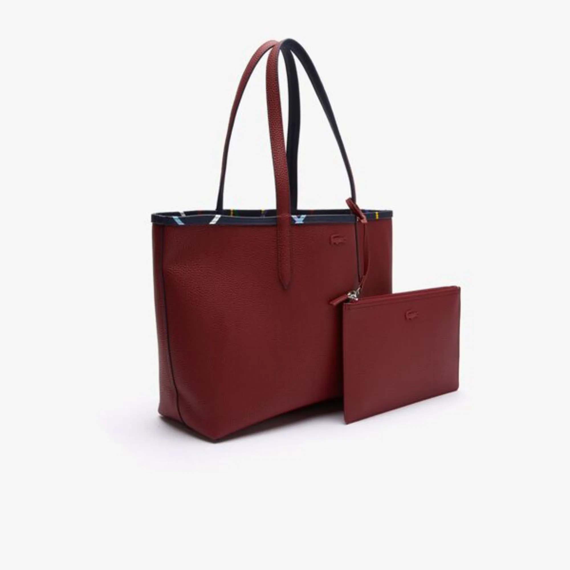 Lacoste Shopping Bag - Mahogany