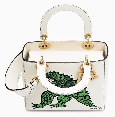 Lady Dior Bag with Niki de Saint Phalle Print