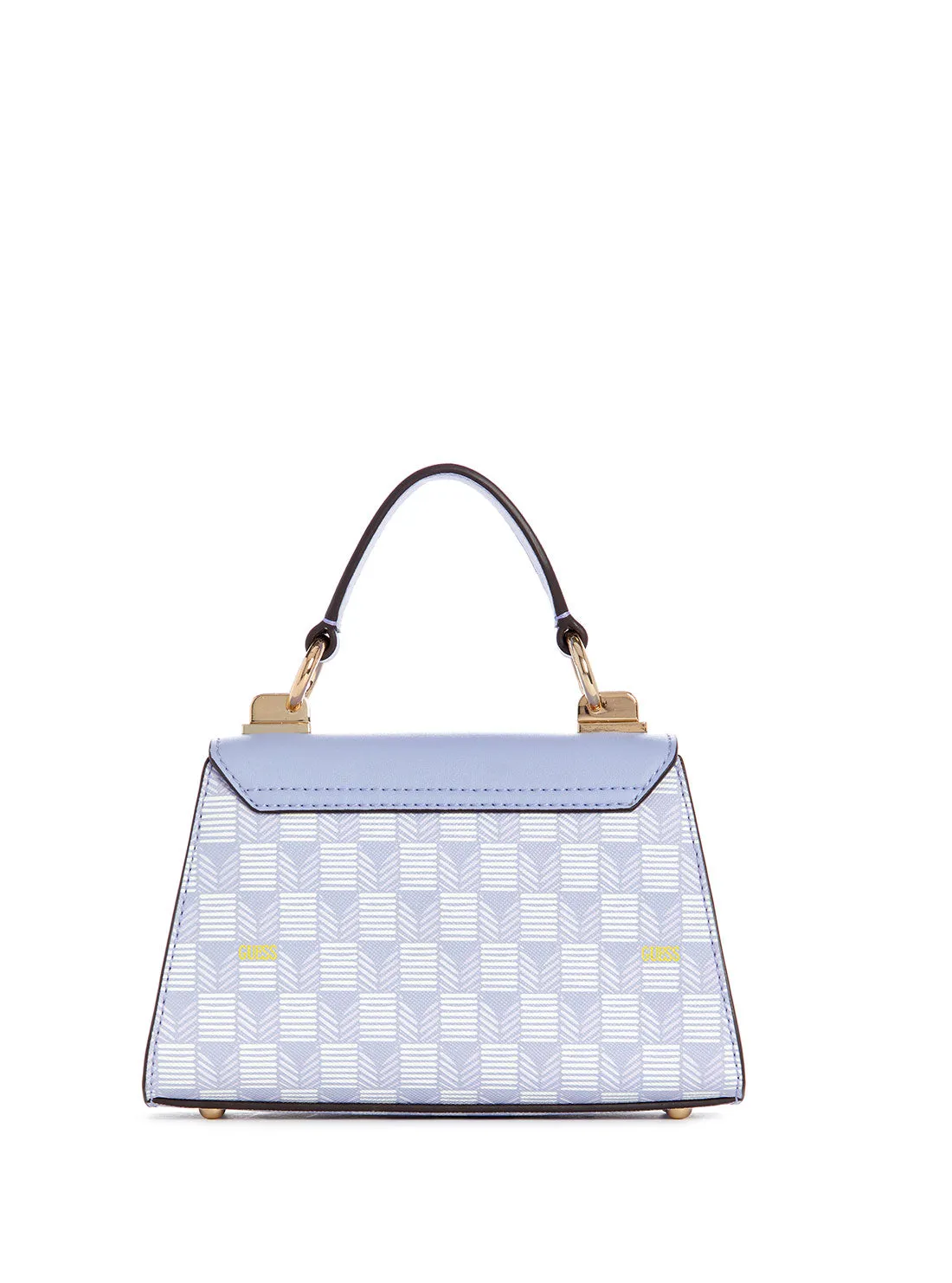 Lavender Logo Hallie Mini Bag