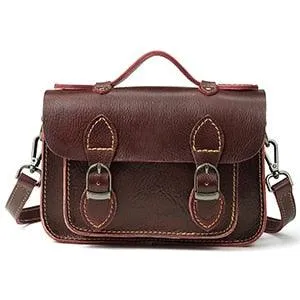 Leather luxury coffee designer Cross body Bags