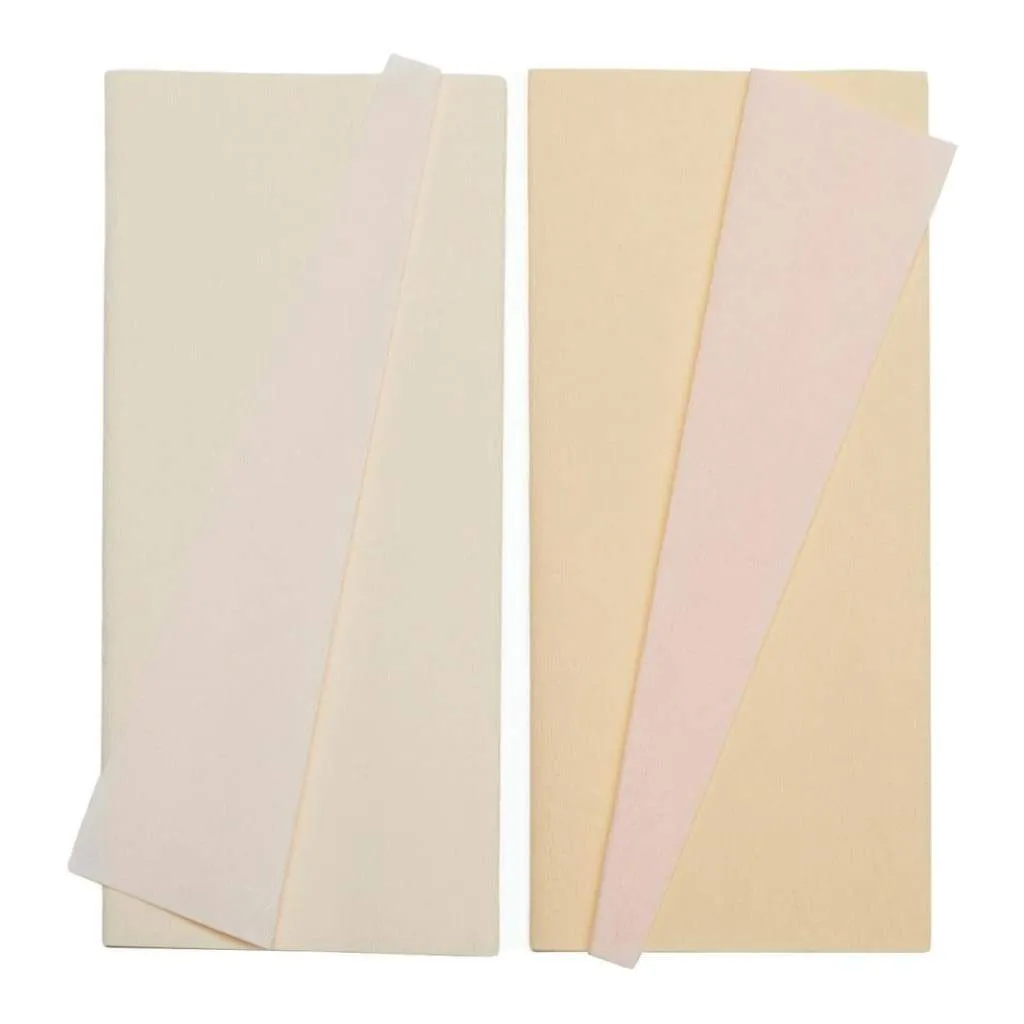 Lia Griffith - Double-Sided Extra Fine Crepe Paper 2 pack - Blush/Chiffon & Petal/Peach