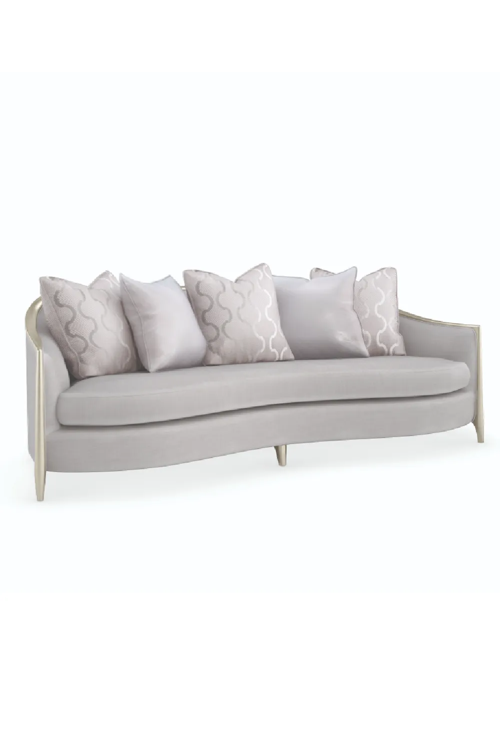 Light Gray Modern Sofa | Caracole Simply Stunning