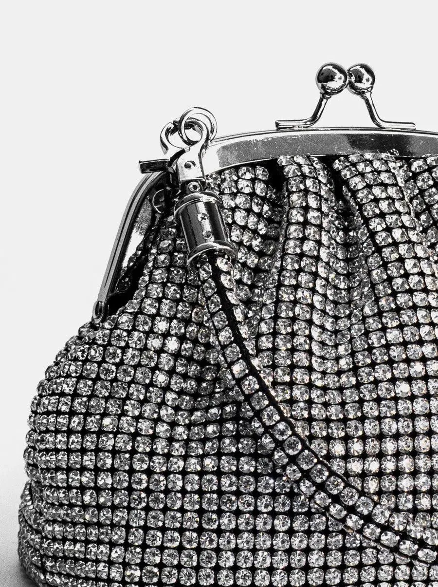 Lorraine – Crystal rhinestones – Sparkling vintage bag