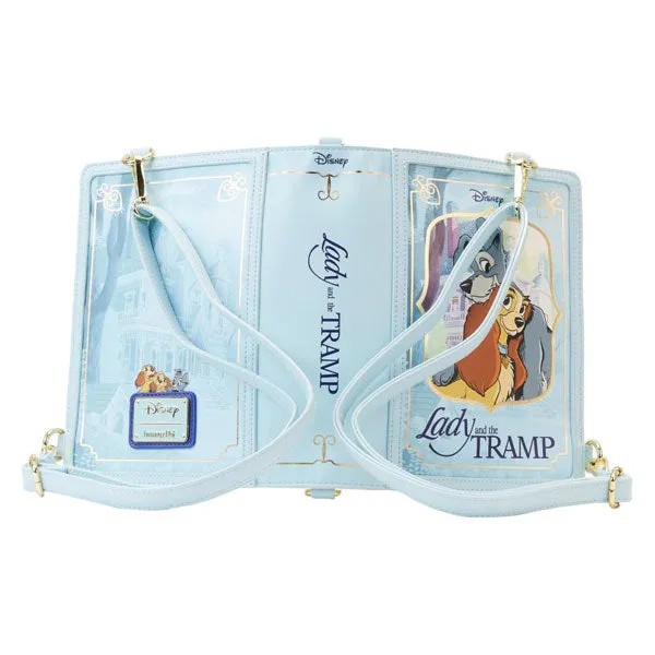 Loungefly - Lady and the Tramp - Book Convertible Crossbody